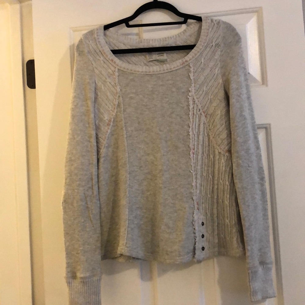 Anthropologie sweater with elbow patches